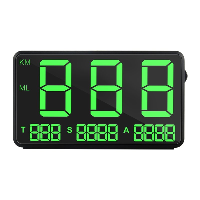 GPS HUD sebességmérő autóba  C80