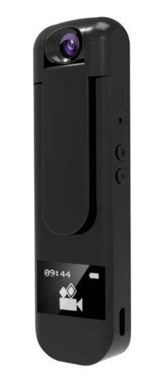 Full HD forgó kamera mozgásérzékeléssel, diktafonnal és MP3-lejátszóval