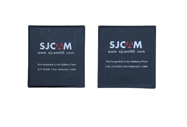 Csereakkumulátor az SJCAM SJ6, SJ7 típushoz