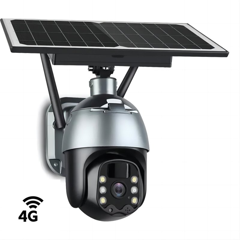 Kültéri napelemes forgó 4G IP kamera Innotronik IUB-PT22-4G (4MP)