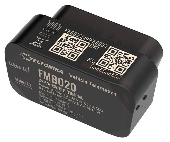 GPS Tracker s OBD pripojením Teltonika FMB020