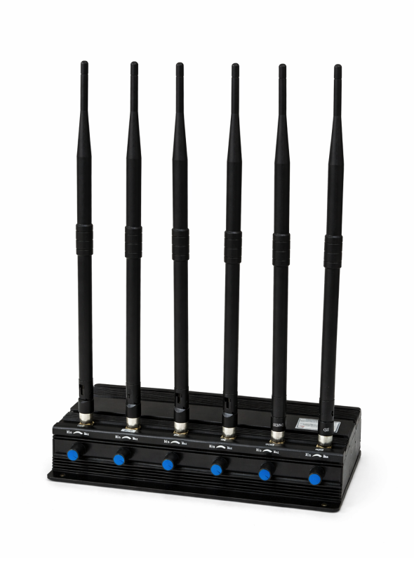 6-antennás PROFI  GSM, DCS, 3G, 4G, Wi-Fi és GPS jelblokkoló