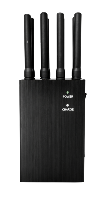 8-antennás hordozható GSM, DCS, 3G, 4G, 4G LTE, GPS, Wi-Fi és  jelblokkoló