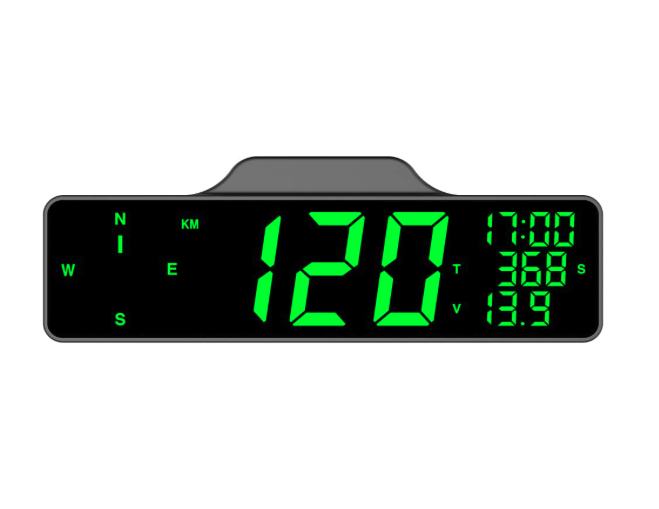 Multifunkciós GPS HUD sebességmérő autóba C3090