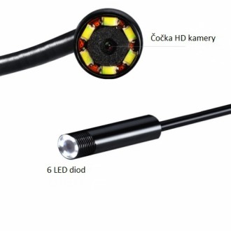 Wi-Fi endoszkóp / ellenőrző HD kamera