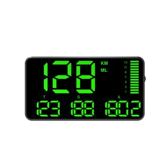 GPS HUD sebességmérő autóba  C90