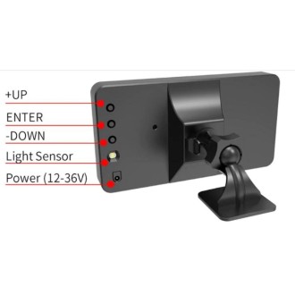 GPS HUD sebességmérő autóba C1090