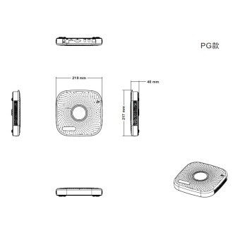 9-csatornás NVR felvevő készülék Longse 2009PG