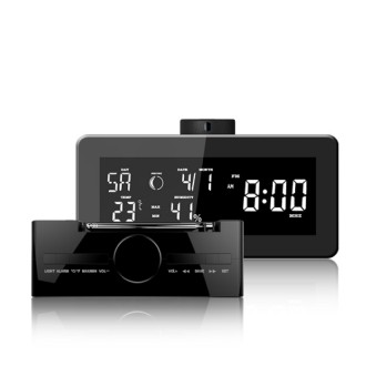 Kémébresztőóra Full HD kamerával és 330°-os forgó lencsével