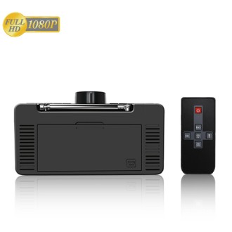 Kémébresztőóra Full HD kamerával és 330°-os forgó lencsével