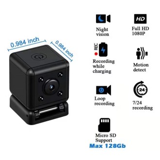 Mini DV Full HD sportkamera mozgásérzékeléssel és éjszakai látással