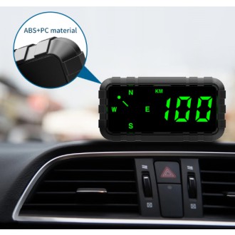 GPS HUD sebességmérő autóba C3010