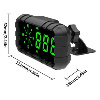 GPS HUD sebességmérő autóba C3010