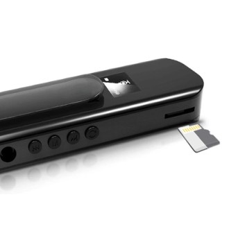 Full HD forgó kamera mozgásérzékeléssel, diktafonnal és MP3-lejátszóval