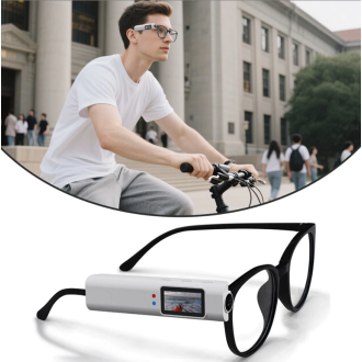 2.7K Ultra HD mini wifi kamera szemüveggel
