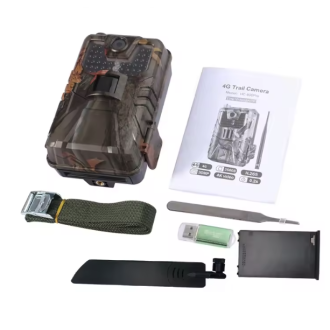 4G kameracsapda 4k felbontással és éjjellátó funkcióval HC900 Pro