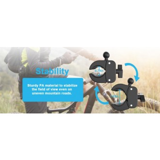 Biztonsági kamerarendszer kerékpárra vagy motorkerékpárra FULL HD kamerával és 4,3" monitorral - BIKE-1080 PLUS