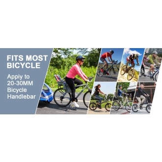 Biztonsági kamerarendszer kerékpárra vagy motorkerékpárra FULL HD kamerával és 4,3" monitorral - BIKE-1080 PLUS