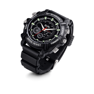 Fekete G-SHOOK óra IR kamerával - 8 GB/16 GB/32 GB