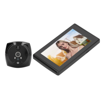 Digitális ajtókukucskáló LCD kijelzővel