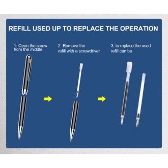 Toll formájú digitális diktafon