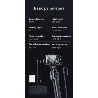 Full HD ipari WiFi ellenőrző kamera vezérléssel