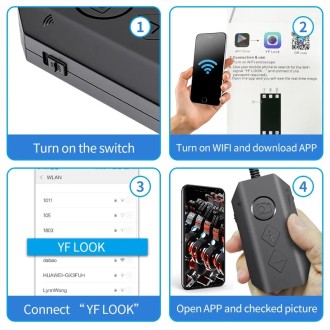 Kettős WiFi Full HD ellenőrző kamera Y17