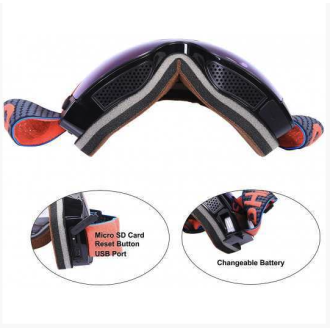 4K Wifi kamerás síszemüveg