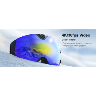 4K Wifi kamerás síszemüveg