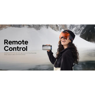 4K Wifi kamerás síszemüveg