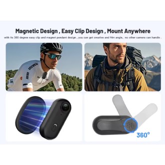 Mini sportkamera mágneses rögzítéssel H88