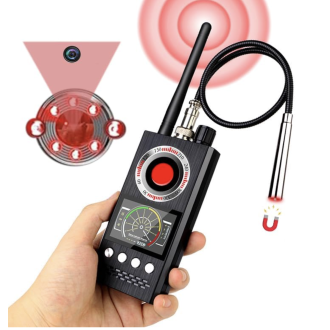 Rejtett kamerák és GSM lehallgató készülékek multifunkciós detektora K68