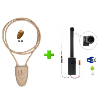 Professzionális hallgató szett Wi-Fi kameramodullal