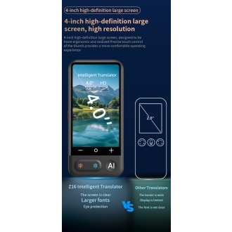 Forradalmi intelligens AI fordító Z16