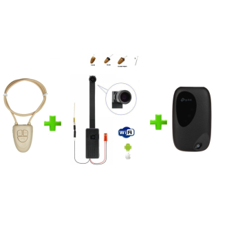 2026 Kiváló professzionális hallgató szett Wi-Fi kameramodullal és hordozható routerrel