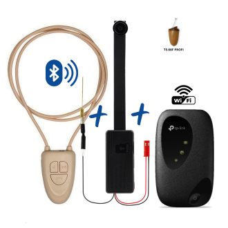 2026 Kiváló professzionális hallgató szett Wi-Fi kameramodullal és hordozható routerrel