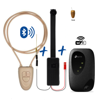 2026 Kiváló professzionális hallgató szett Wi-Fi kameramodullal és hordozható routerrel