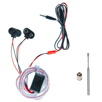 Kémfülhallgató 9V-os kábelhurokkal