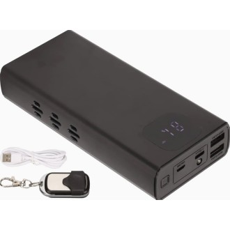 Ultrahangos hordozható hangrögzítő blokkoló power bankban