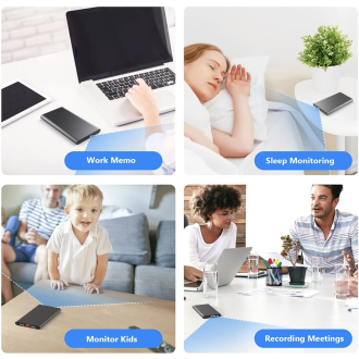 Wi-Fi 4K HD kamera powerbankben éjszakai látással és mozgásérzékeléssel