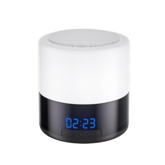 Wi-Fi kamera Bluetooth hangszóróban mozgásérzékeléssel és éjszakai világítással