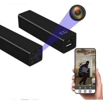 Wi-Fi kamera powerbankban IR éjjellátóval