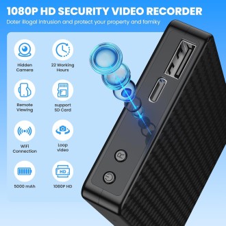 WiFi Full HD kamera powerbankban mozgásérzékeléssel