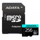 256 GB Micro SD-memóriakártya + SD adapter, CLASS 10