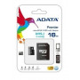 16 GB ADATA Micro SD-memóriakártya + SD adapter, CLASS 10