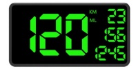 GPS HUD sebességmérő autóba C1090